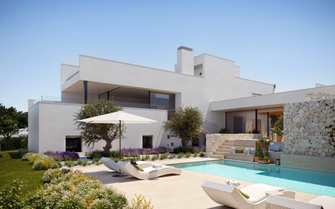 OD REAL ESTATE culmina la construcción de su exclusivo residencial THE WHITE ANGEL en la privilegiada zona de CALA COMTE (IBIZA)