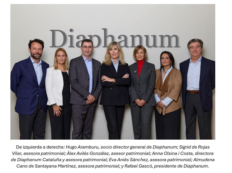 Diaphanum irrumpe en Cataluña con la apertura de una oficina en Barcelona