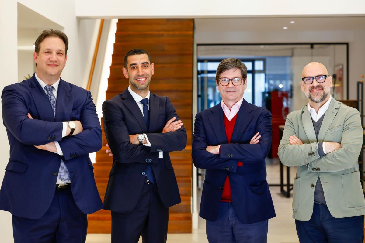 Fernando-Morales-Alba-Gabriel-Alonso-Spadaro-Jose-Antonio-Bartrina-Gimenez-y-Joaquin-Ortiz-Escobar Corporación Financiera Azuaga e Hyperion Fund adquieren Gestair a GPF