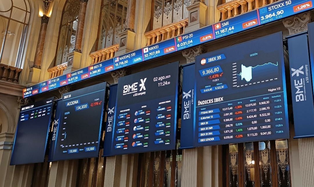 bolsa_madrid_ibex_paneles Radiografía del dividendo en la Bolsa española 2025