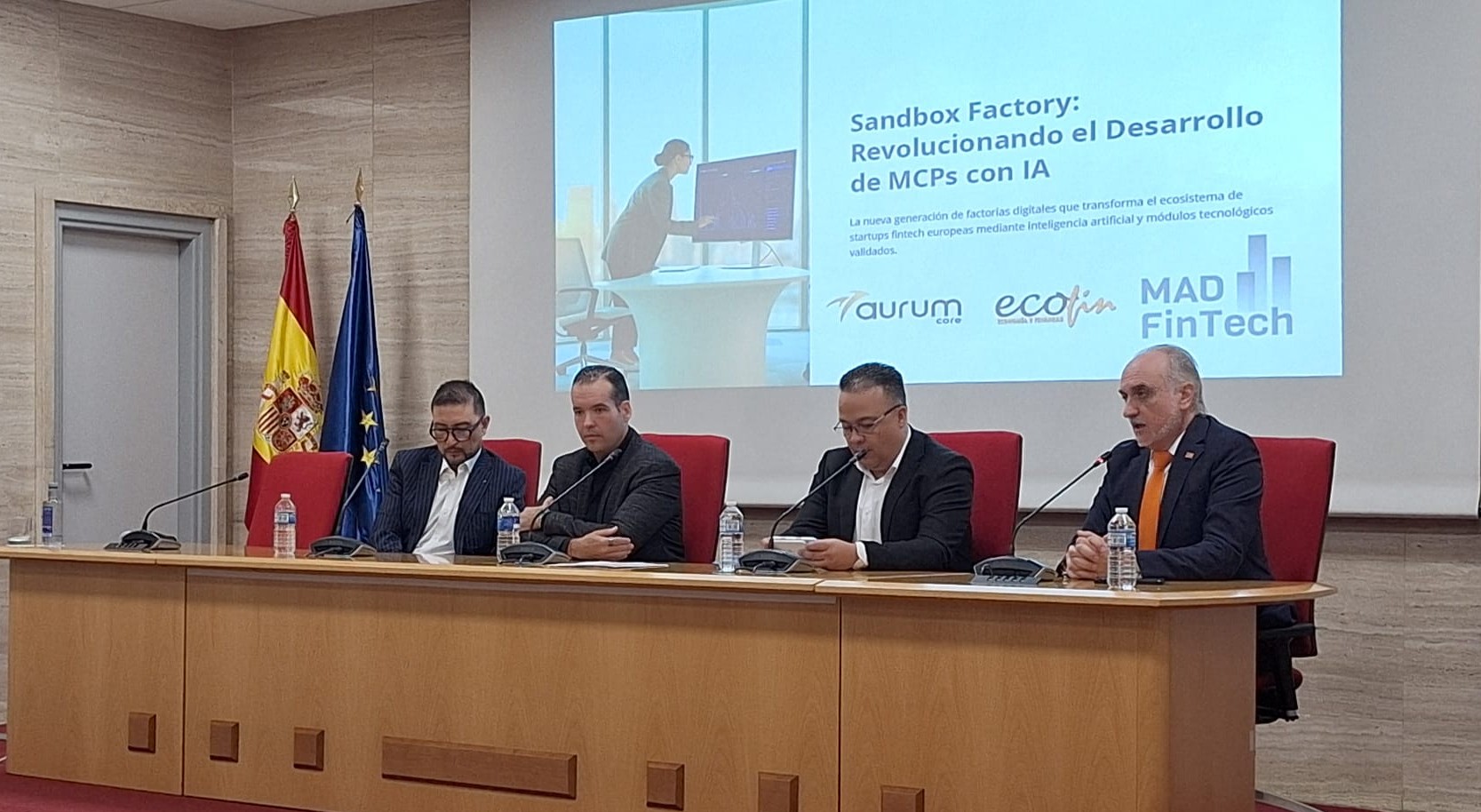 Presentación-Sandbox-MAD-FinTech-Sala-ICO MAD FinTech anuncia el primer Financial Sandbox privado del Mundo