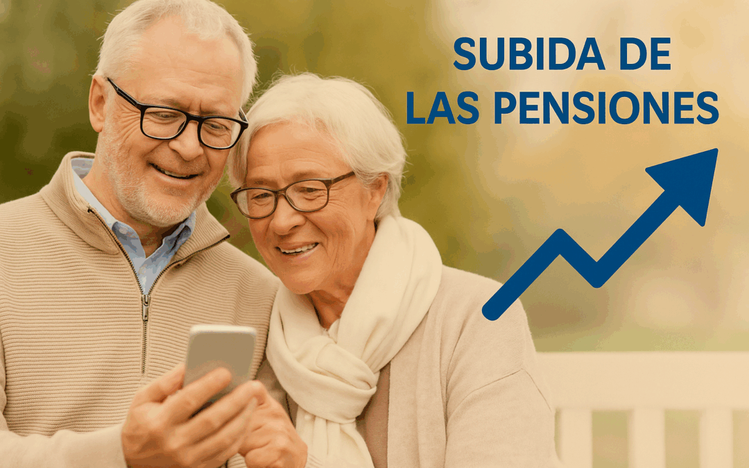 Así suben las pensiones en 2026: nuevas cuantías y paga extra
