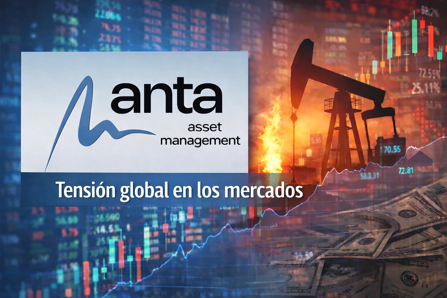 Anta AM advierte del impacto en inflación y bonos de la guerra en Oriente Medio