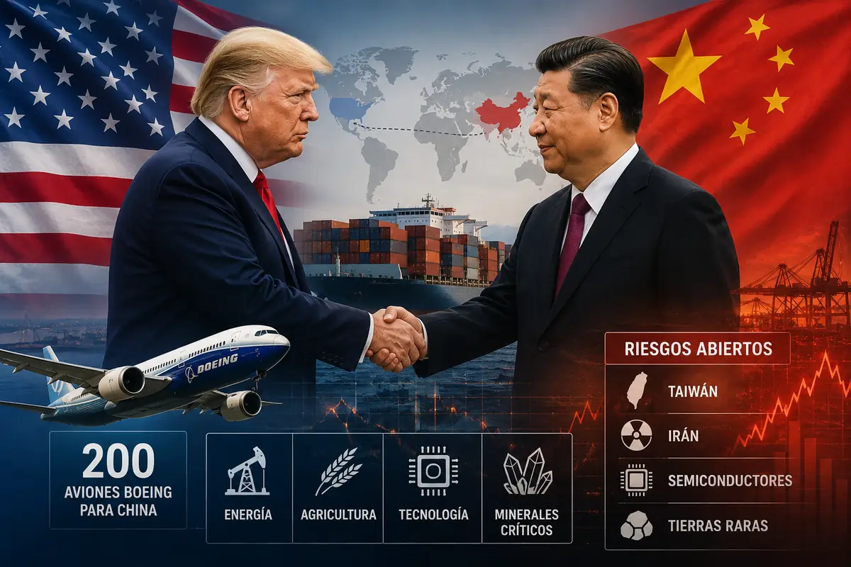 Trump en China: alivio comercial y riesgos geopolíticos