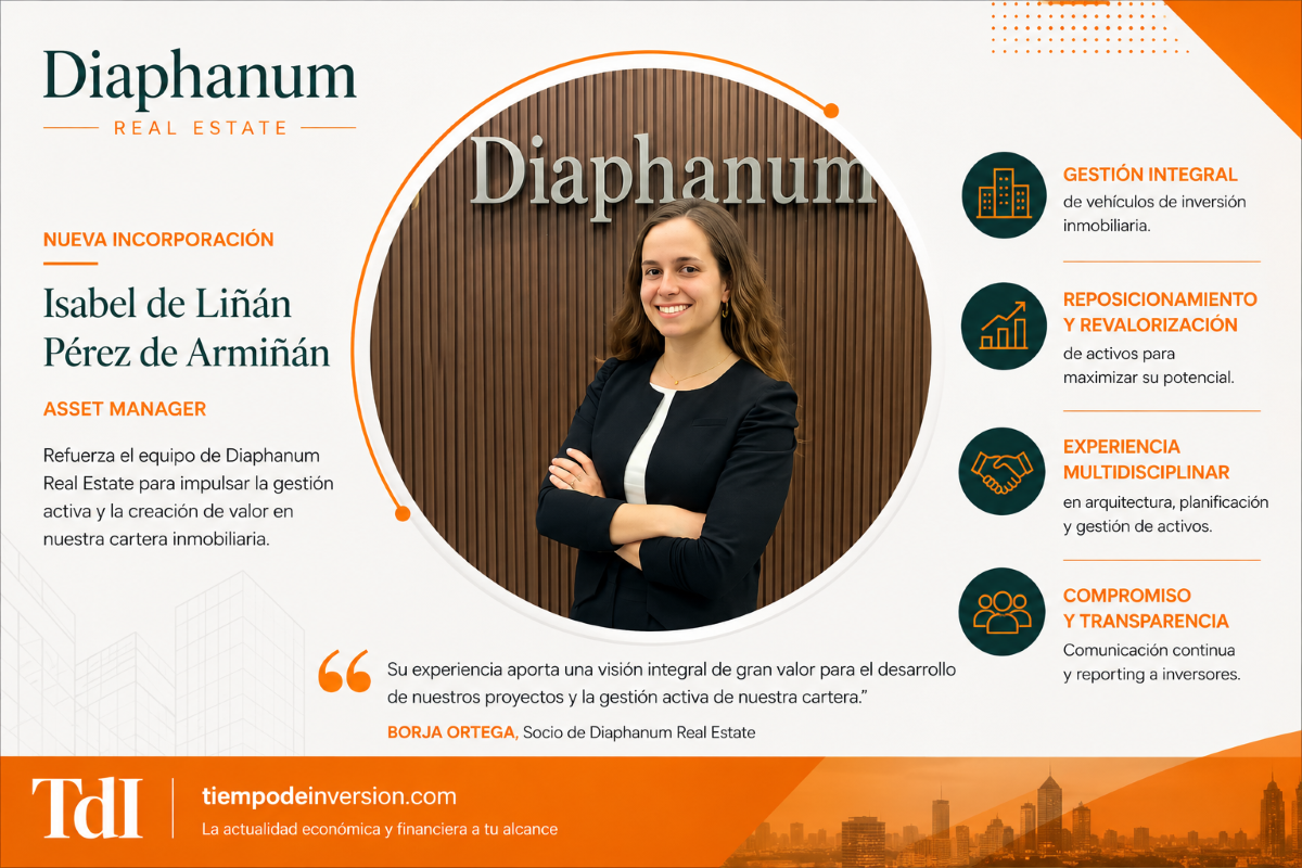 Diaphanum Real Estate refuerza su equipo con la incorporación de Isabel de Liñán como Asset Manager