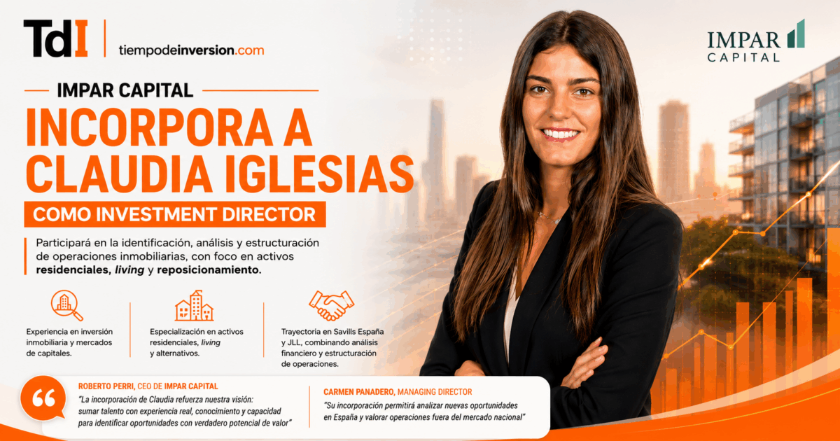 Impar Capital incorpora a Claudia Iglesias como Investment Director