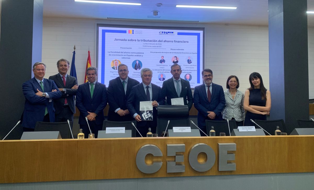 El IEE y Efpa piden reformar la fiscalidad del ahorro para impulsar la inversión