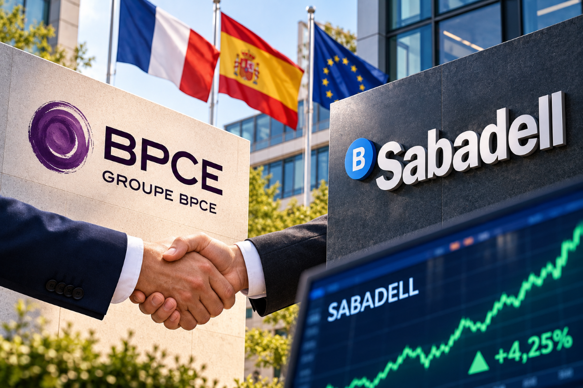 BPCE entra en Banco Sabadell con un 7% y abre la puerta a una alianza europea