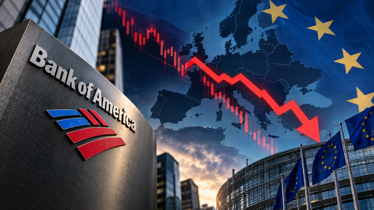 Por qué Bank of America cree que las bolsas europeas pueden caer un 10%