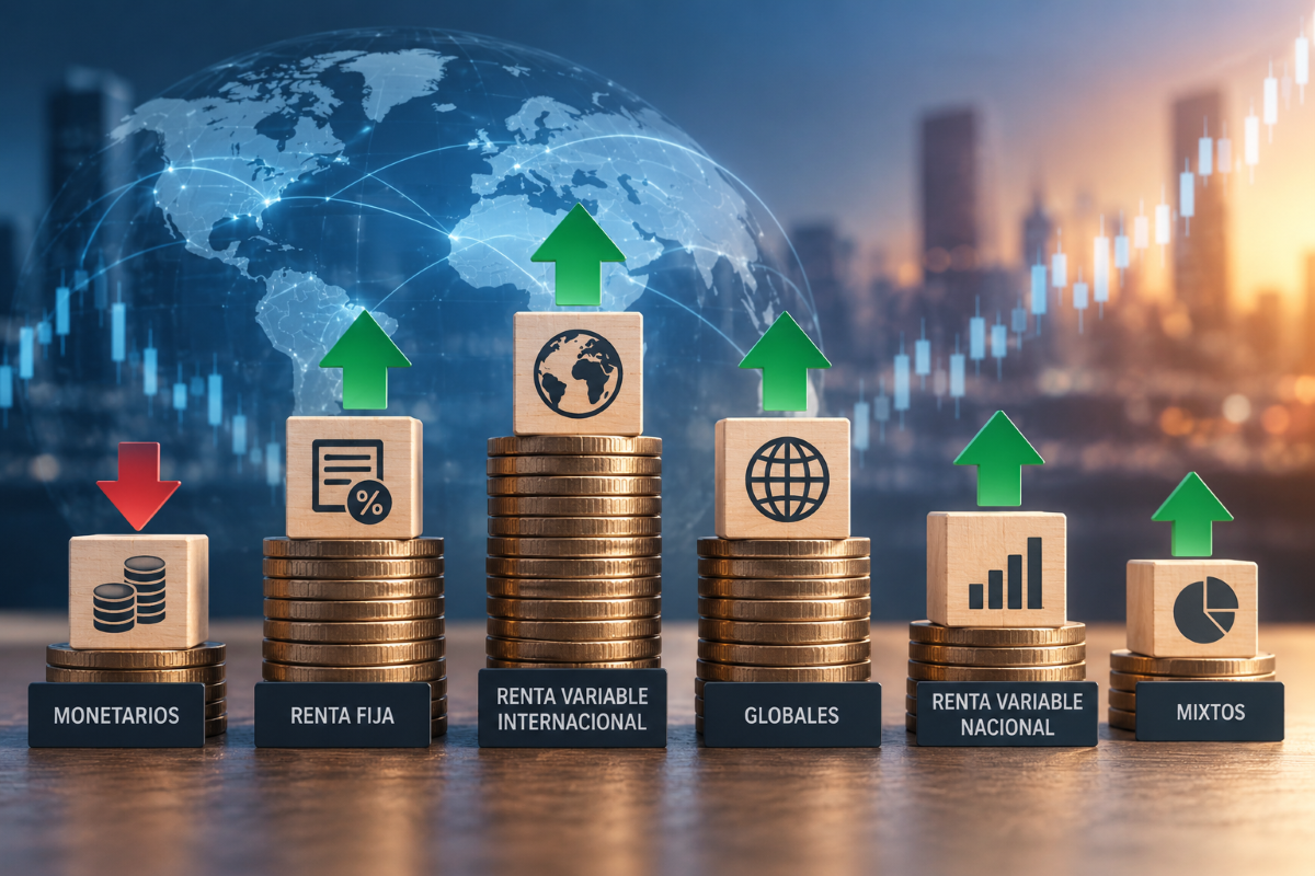 Los fondos cambian de rumbo: el dinero busca estrategias globales